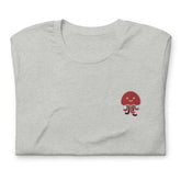 Embroidered Short-sleeve Tee - Comic Jelly